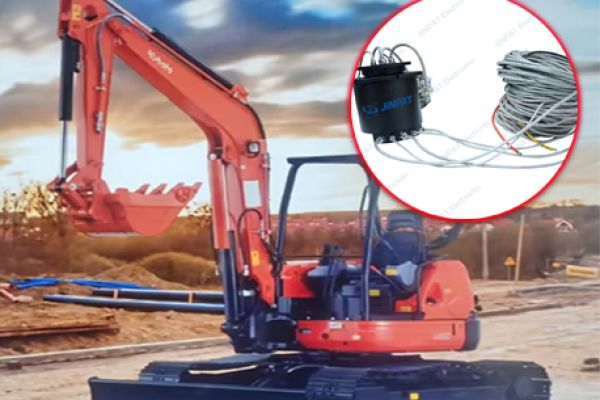 JINPAT slip ring helps the development of the construction machinery industry in 2024