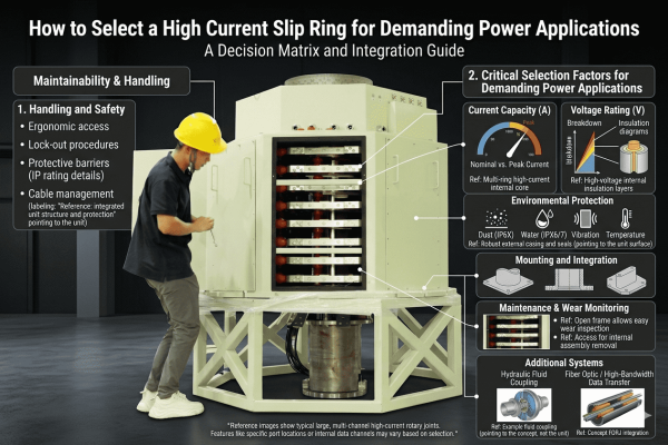 How to Select a High Current Slip Ring for Demanding Power Applications